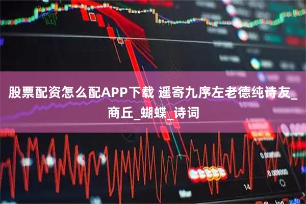 股票配资怎么配APP下载 遥寄九序左老德纯诗友_商丘_蝴蝶_诗词